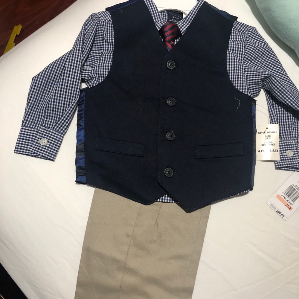 Boys suit and tie